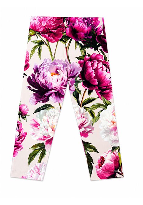 Leggings con stampa DOLCE & GABBANA KIDS | L5JPB7 G7QZUHF6FZ